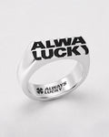 Oversized Logo Ring